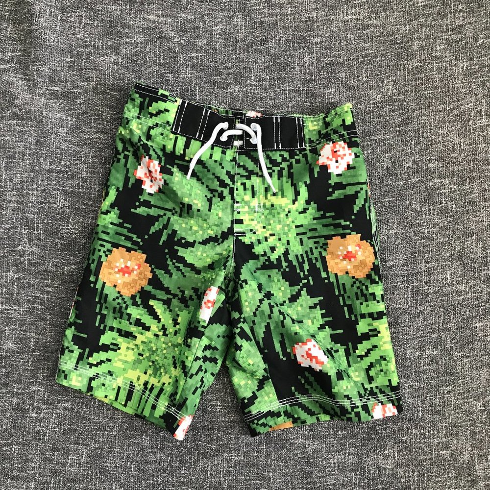 Gymboree Boys Swim Trunks Size 5-6